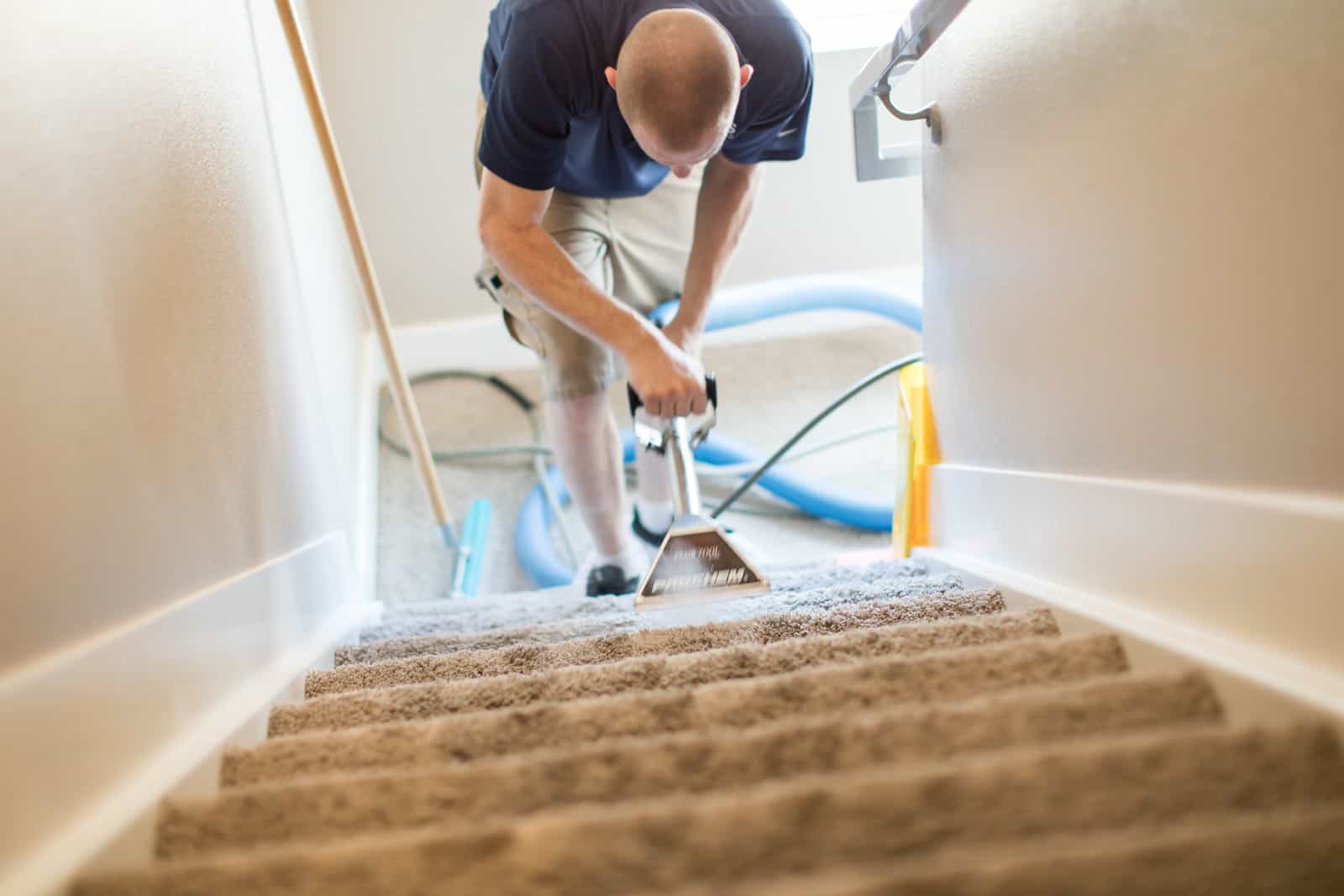 Cleaning Carpeted Stairs MSS Cleaning